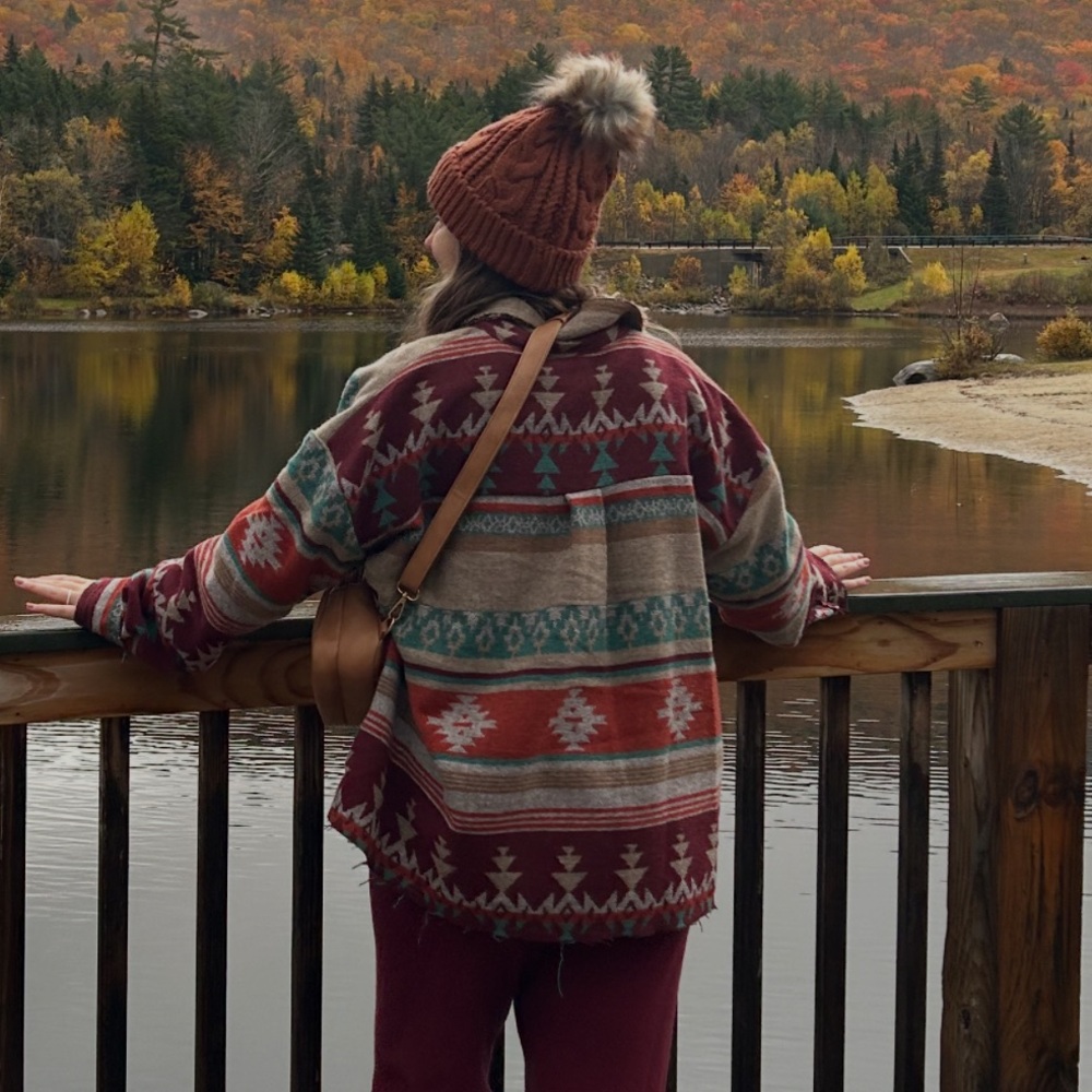 Aztec print jacket - medium - Picture 2 of 4